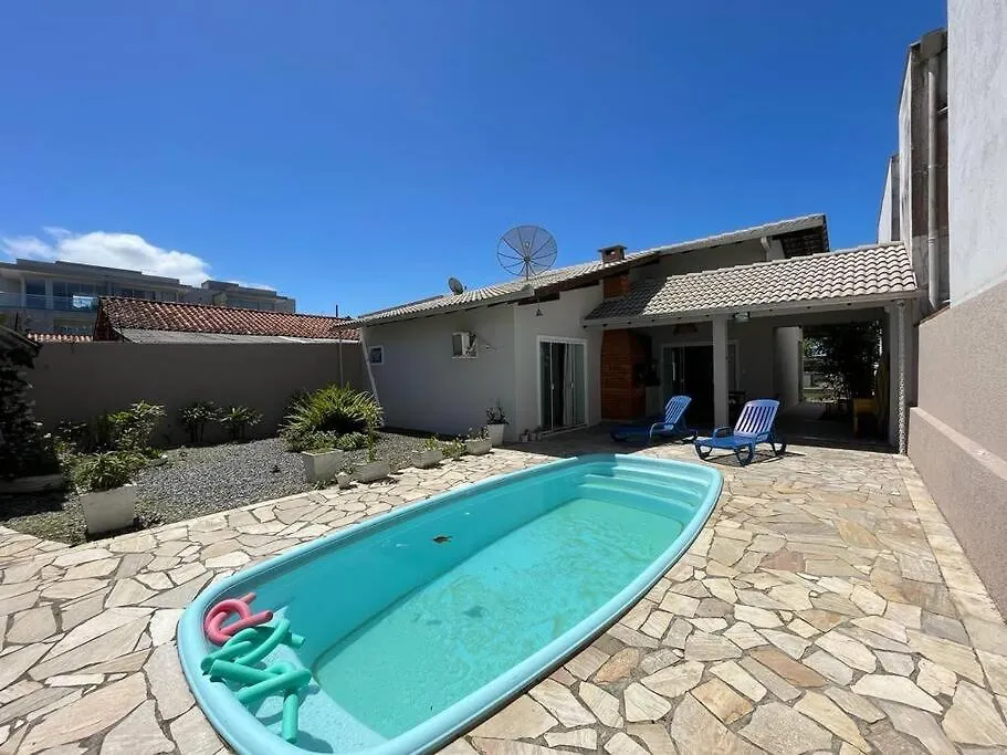 فيلا Casa Frente Mar Com Piscina! إيتابوا